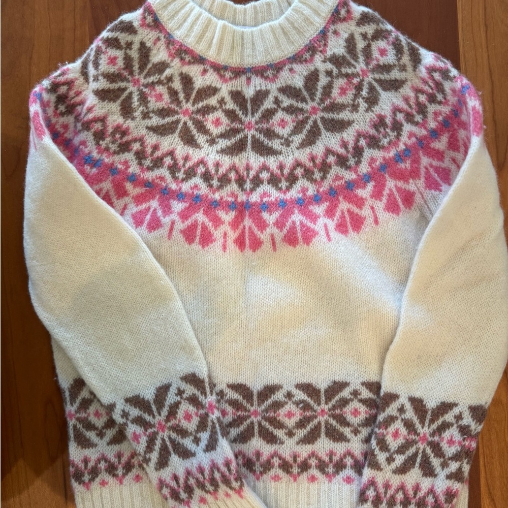 Classic Prep CPC Fair Isle Knit Sweater 4t